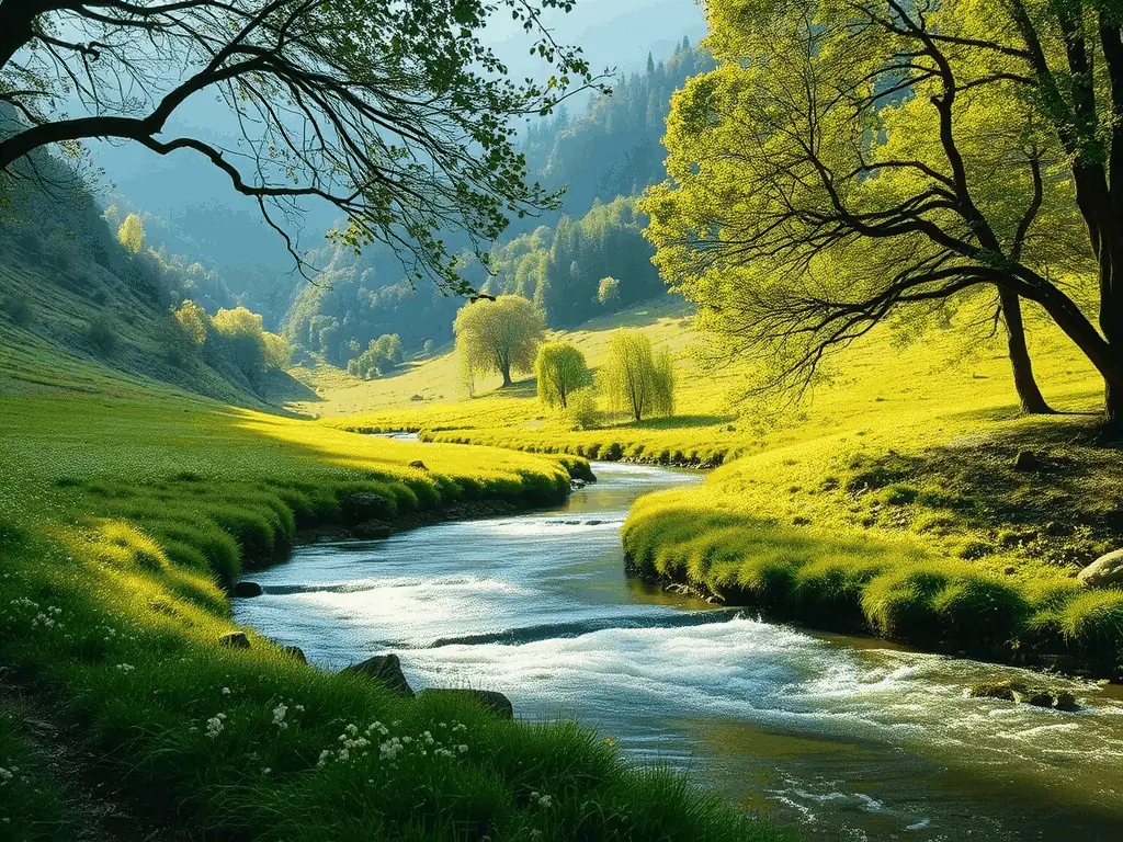 A serene landscape featuring a protected wetland area, showcasing SOCIETE DE CHASSE DE LIOURDRES's habitat protection efforts. The image should convey a sense of tranquility and the importance of preserving natural habitats.
